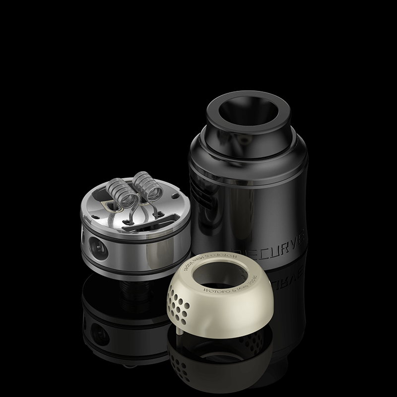 Recurve V2 RDA - Get The Flavor Chasing Single Coil & Dual Coil RDA